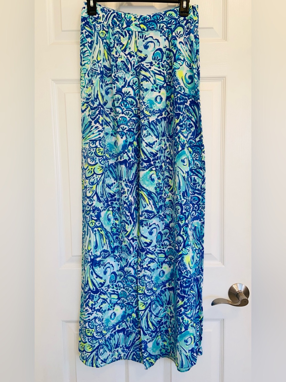 Lilly Pulitzer PANTS to Lizzy set Blue Crush